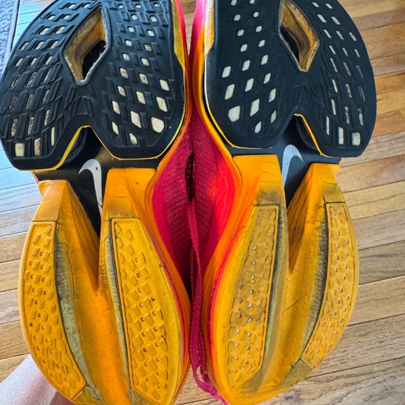 Nike Air Zoom Alphafly Next% 2 Carbon Shoes,"Hyper Pink Laser Orange" W, Sz 10 - Picture 8 of 10